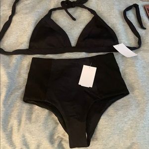 - L Space high waisted swim suit